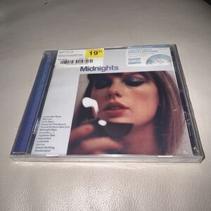 Taylor Swift - Midnights (Moonstone Blue Edition) Explicit -Factory Sealed